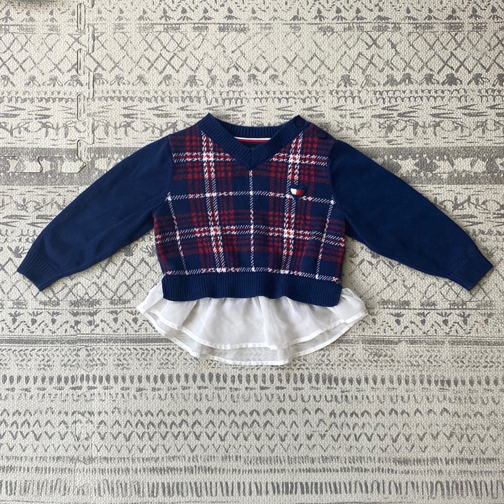 Tommy Hilfiger Baby girl sweater-12 months
